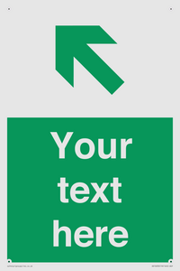 Custom Safe condition: Green Up left arrow